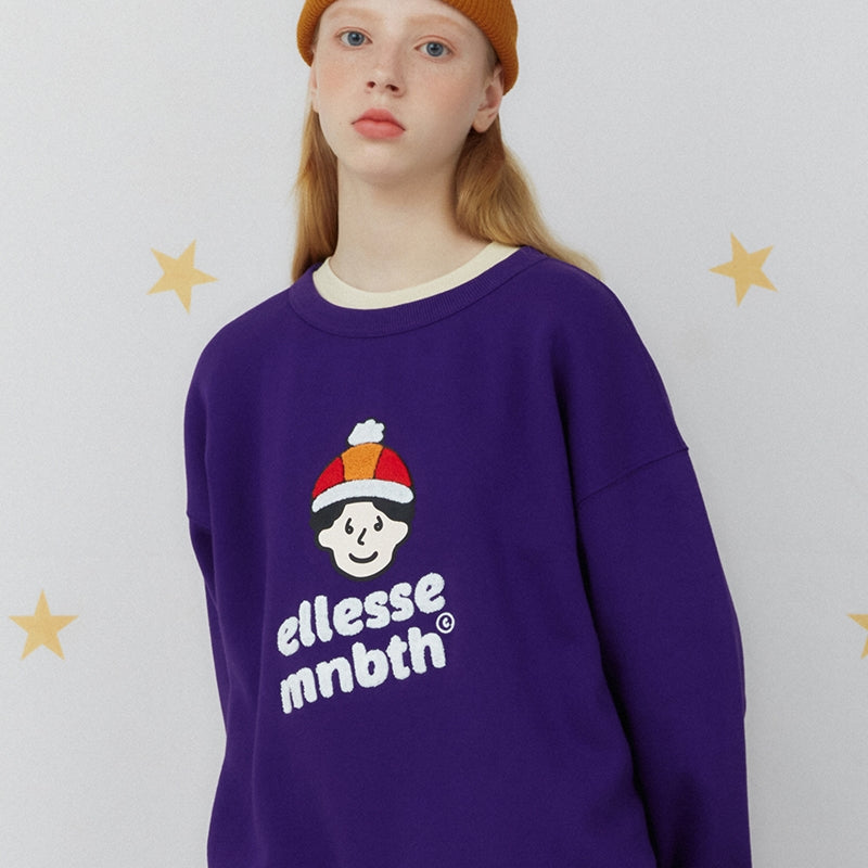 Mainbooth x Elesse - Booklet Embroidery Sweatshirt