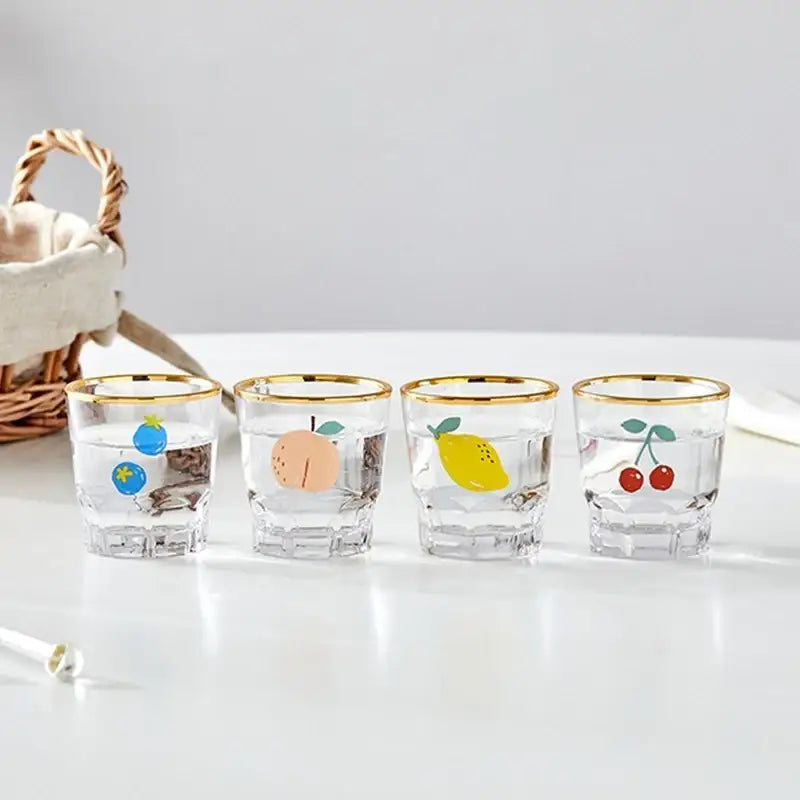 Korean Sweet Dessert - Soju Glass Set - Modern House - Home & Living - Harumio