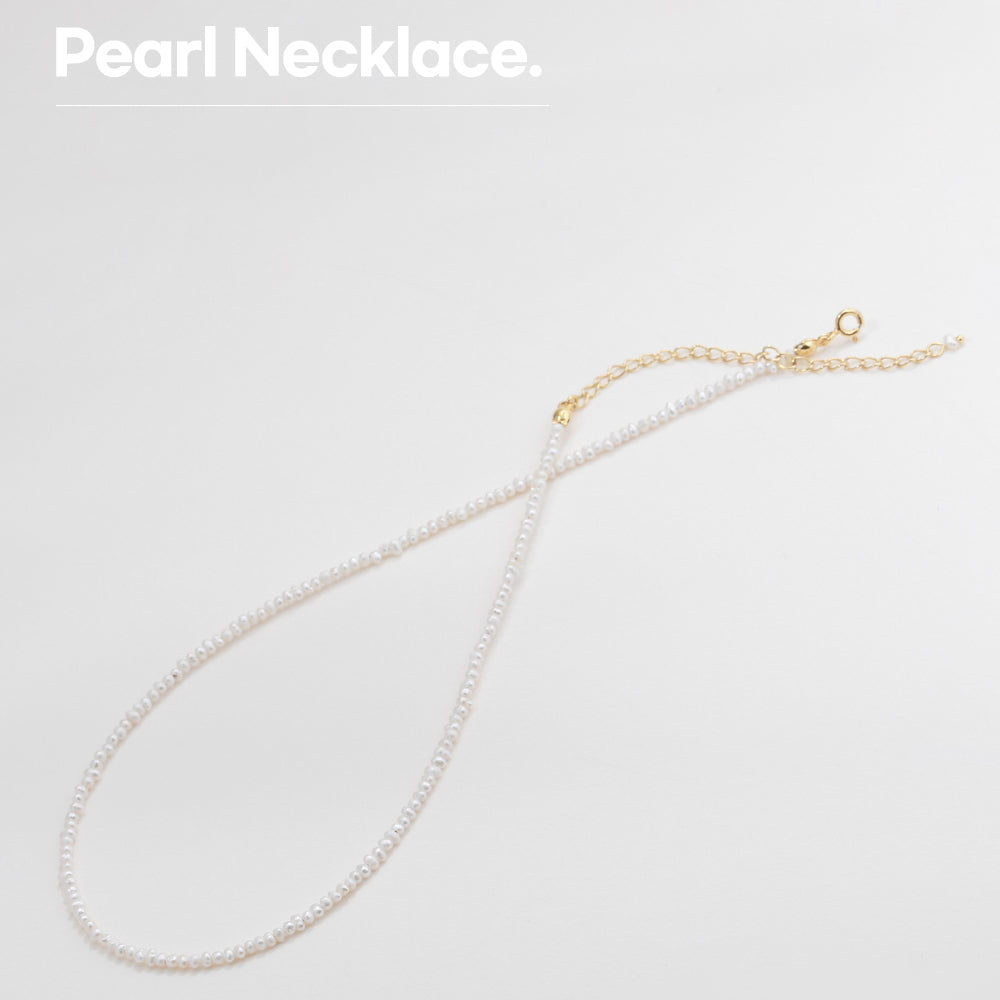 OST - Brilliant Freshwater Pearl Point Necklace