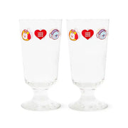 BT21 - Baby Party Night Goblet Glass Set - BT21 - Home & Living, Accessories - Harumio