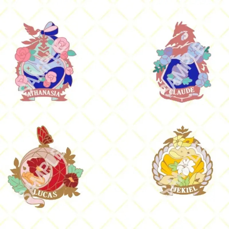 Suddenly, I Became a Princess - Premium Metal Badge Set - KWSTORE - Badges - Harumio