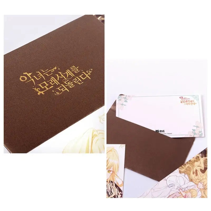 The Villainess Turns The Hourglass - Postcard Set - D&C WEBTOON Biz - Postcards - Harumio