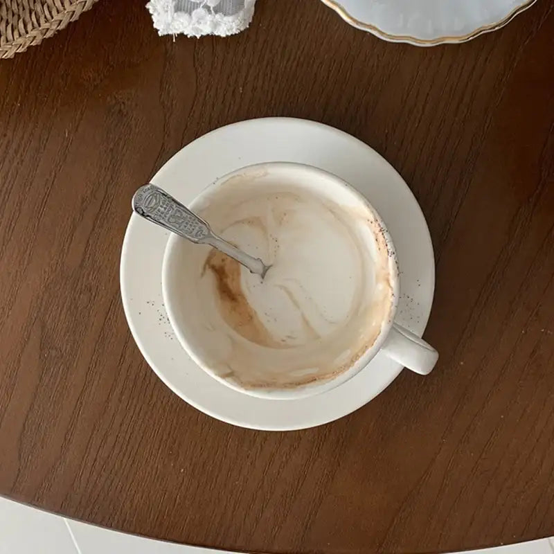 Like A Cafe - Si Racuse Cafe Latte Cup & Saucer Set - Like A Cafe - Home & Living - Harumio
