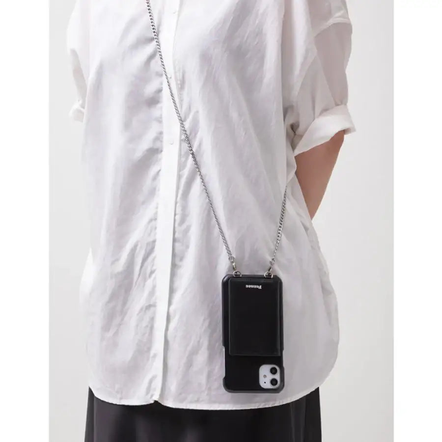 Fennec - Strap Pocket Leather Phone Case - FENNEC - Accesories - Harumio