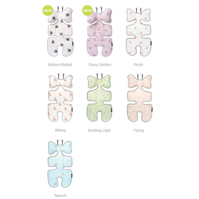 Little Fennec - Stroller Seat Pad & Asariple Blanket Set
