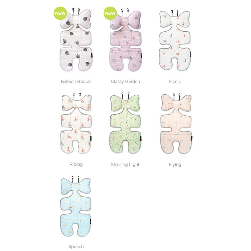 Little Fennec - Stroller Seat Pad & Asariple Blanket Set