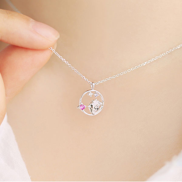 BT21 x OST - Silver Necklace Ver. 2 - RJ