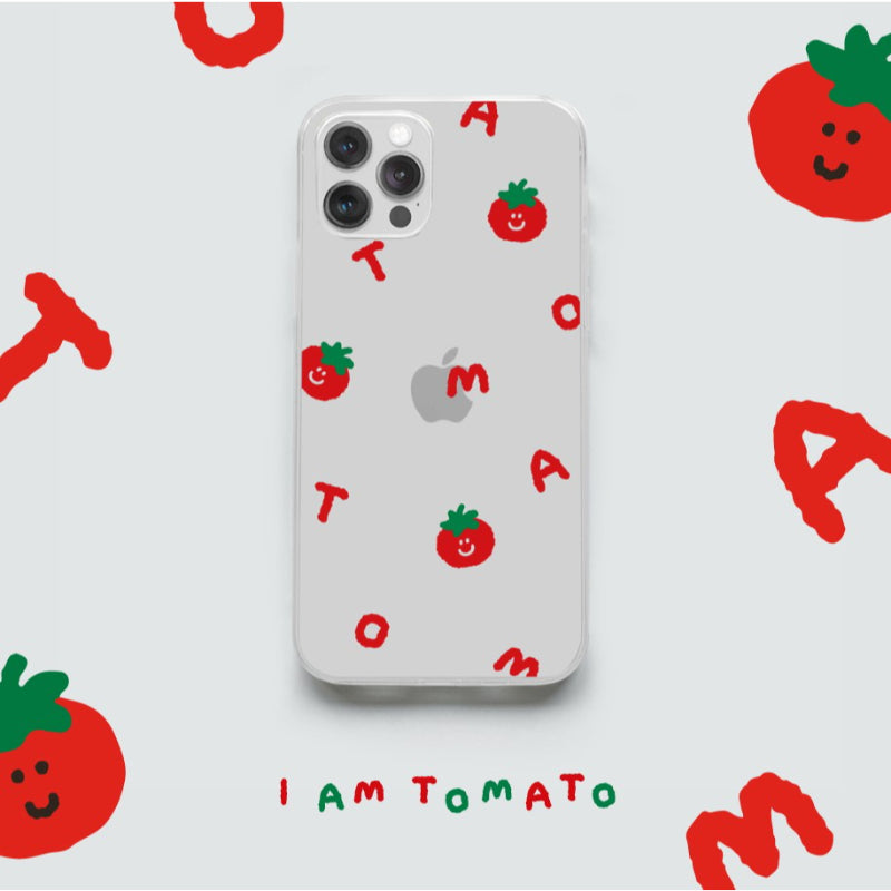 Teteum - Tomato Jelly Hard Phone Case