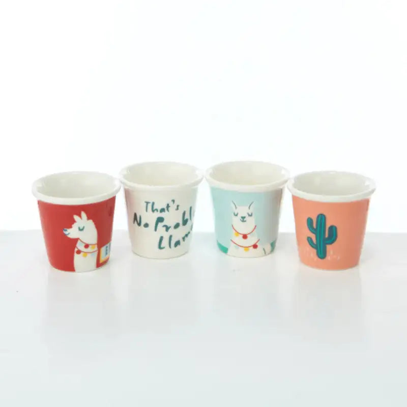 Butter - BT Lalala Llama Soju Glass Set - Modern House - Home & Living - Harumio