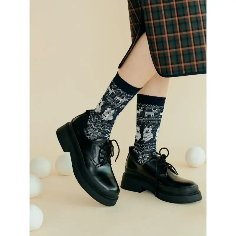 Dinotaeng - Rudolph Quokka Nordic Socks - Dinotaeng - Socks - Harumio