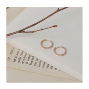 CLUE - Alli Bubble Round One Touch Earrings - CLUE - Jewelry - Harumio