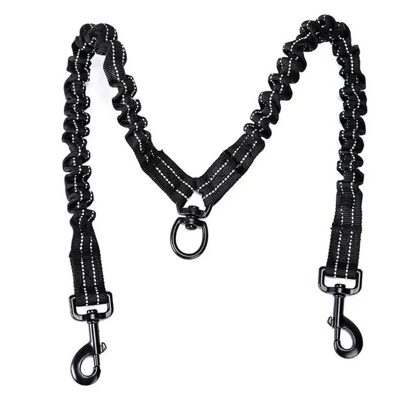 Yog!ssw - Dog Two-Pronged Multi-Lead Cord - Jungle Monster - Pet - Harumio