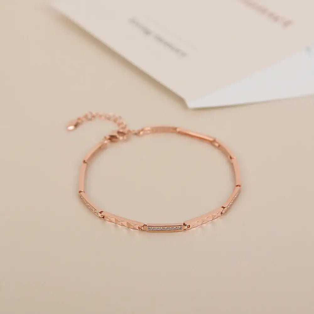 CLUE - Shining Cutting Cue Silver Bracelet - CLUE - Jewelry - Harumio