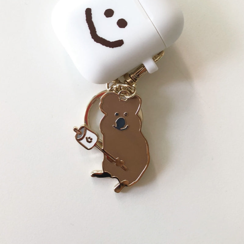 Dinotaeng - S`more Quokka Keyring