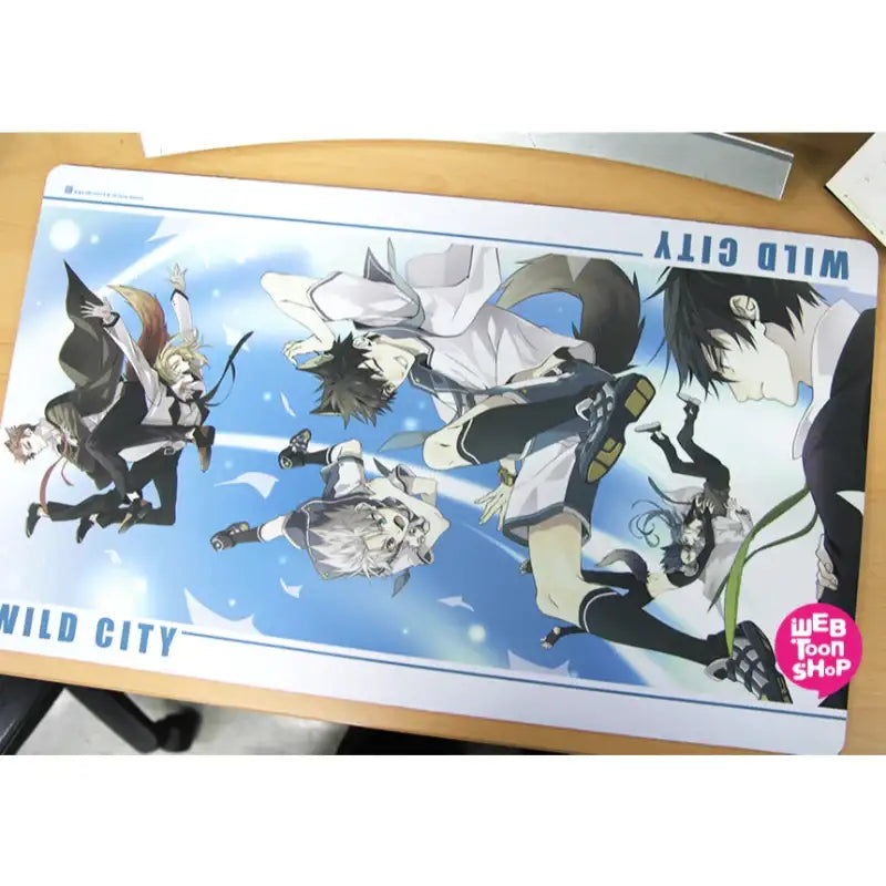 Wild City - Long Mouse Pad - Webtoon Shop - Mouse Pad - Harumio