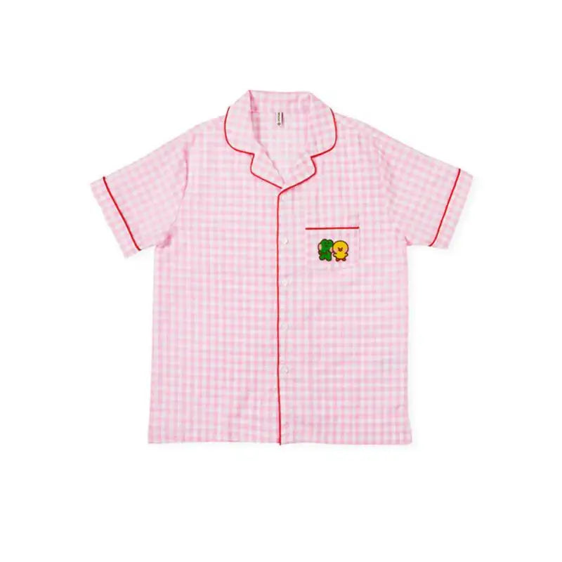 Line Friends - Minini Woven Pajama Set - Line Friends - Pajamas - Harumio
