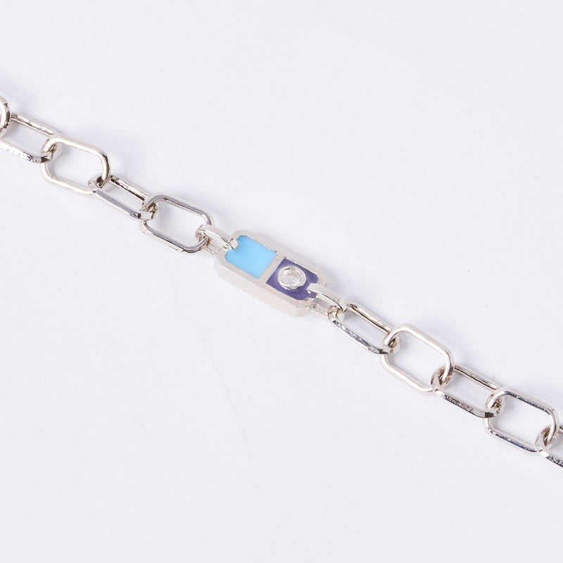 OST - POPTS Collection Mint Modern Stone White Bracelet