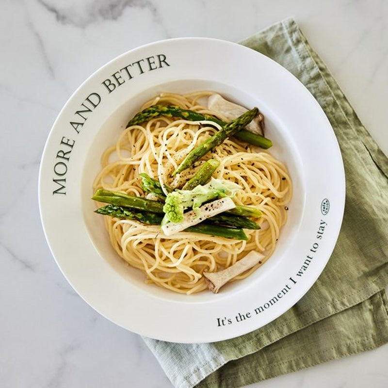 Korean Mine Lettering - Pasta Bowl