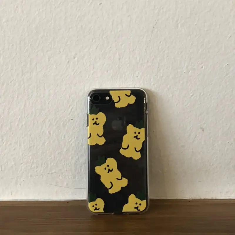 Dinotaeng - SUN FLAVOUR! Pineapple BOBO iPhone Case - Dinotaeng - Phone Case - Harumio