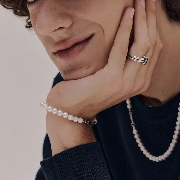 OST - White Pearl Bracelet - OST - Jewelry - Harumio
