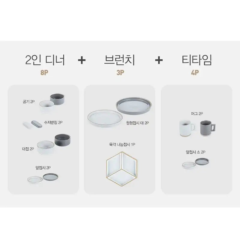 Ondo°C - Temperature Aria Dinner Set For 2 - Ondo°C - Kitchenware - Harumio