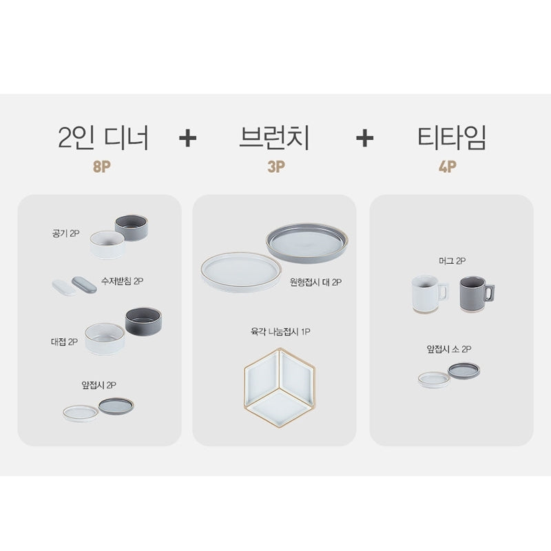 Ondo°C - Temperature Aria Dinner Set For 2