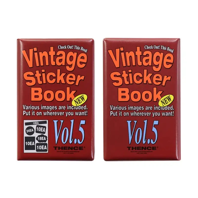 THENCE - Vintage Sticker Book Vol.5 - THENCE - Stationeries - Harumio