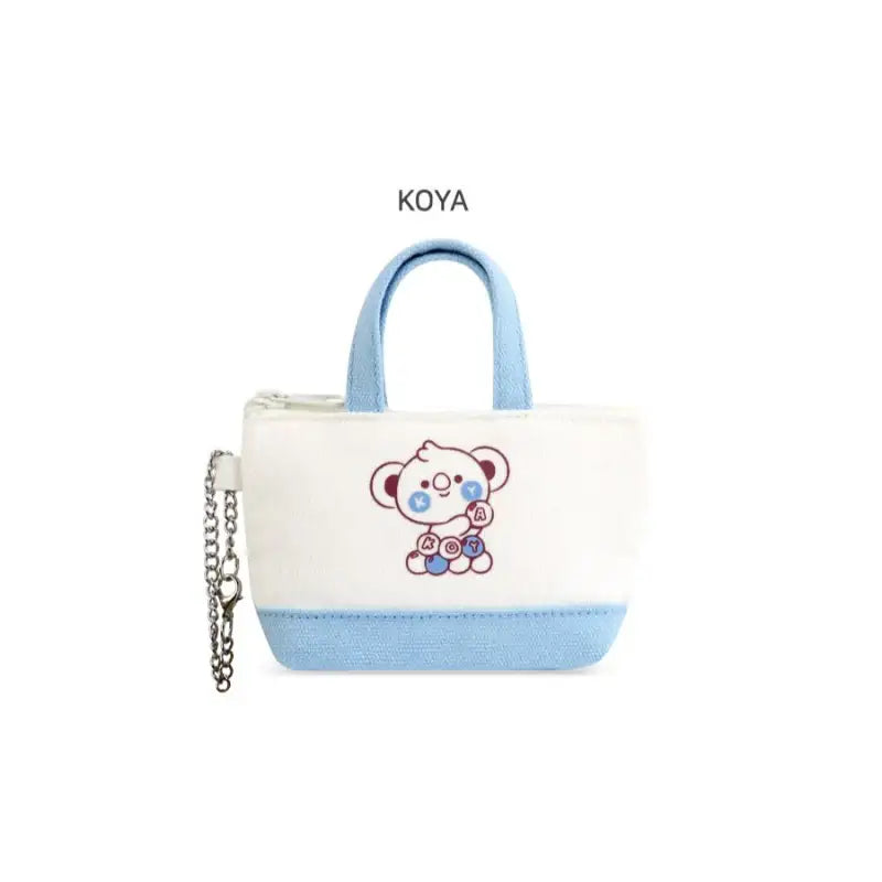 BT21 x Monopoly - Baby Canvas Pouch JELLY CANDY - BT21 x Monopoly - Pouches - Harumio