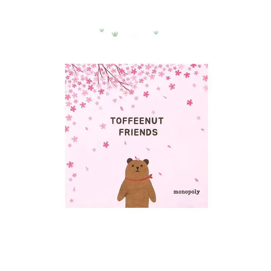 Monopoly - Toffee Nut Memo Pad Square - Monopoly - Notebooks & Notepads - Harumio