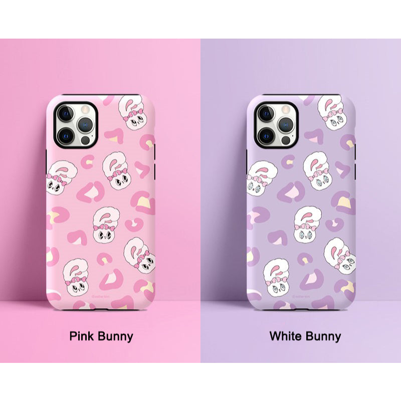 Esther Bunny - Guard Up Phone Case - Leopard Print Series (Samsung)