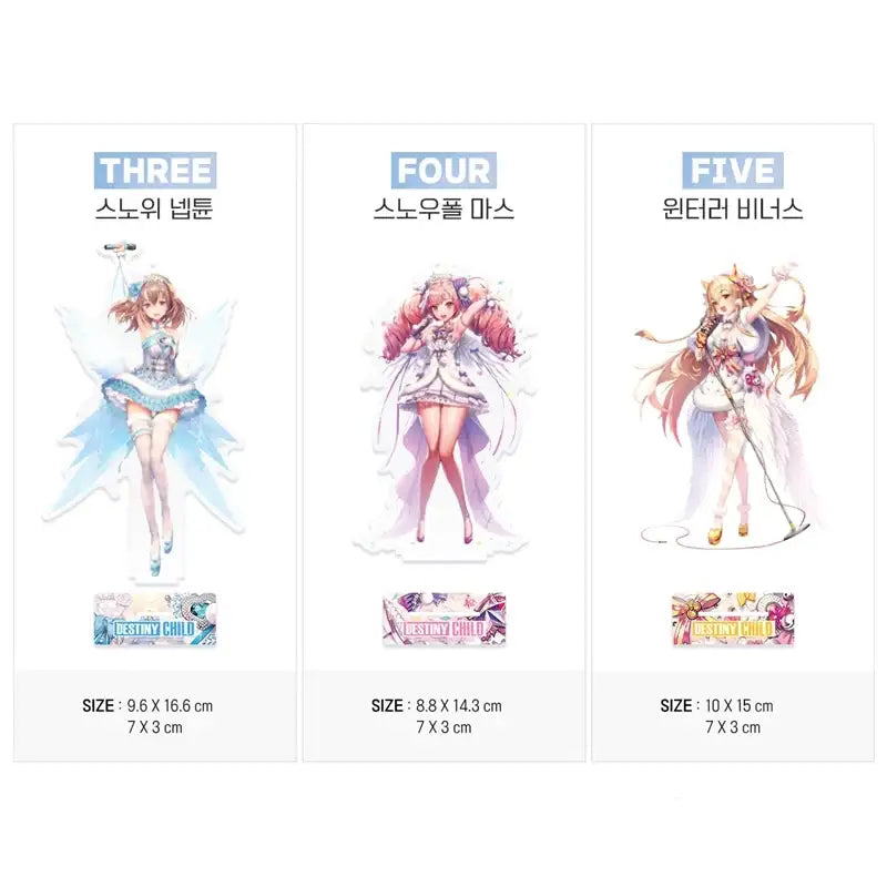 Destiny Child - Fabulous+ Acrylic Figure - Destiny Child - Accessories - Harumio