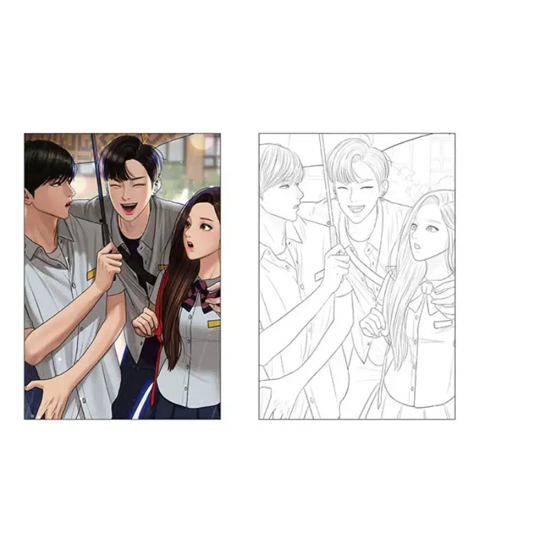 True Beauty - Coloring Book - Youngjin.com - Coloring Book - Harumio
