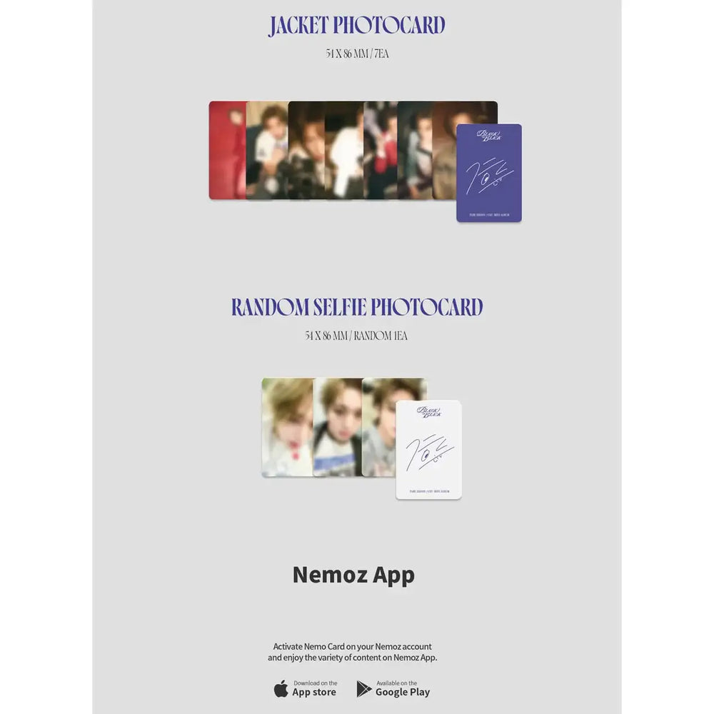 Park Ji-hoon - Blank or Black : 7th Mini Album (Nemo Album Full Version) - Park Ji-hoon - Album - Harumio