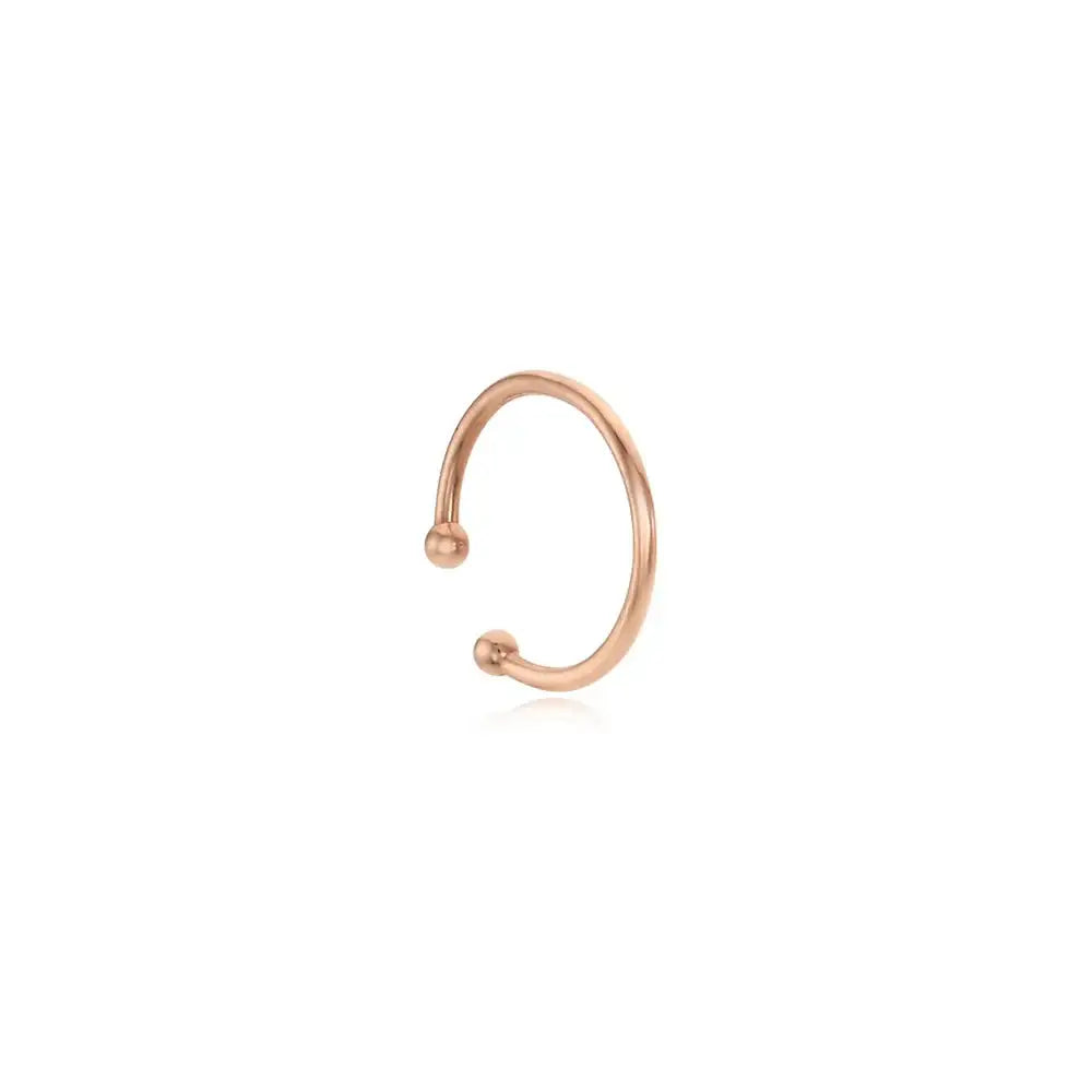 CLUE - 10K/14K Gold Ring Ear Cuff - CLUE - Jewelry - Harumio