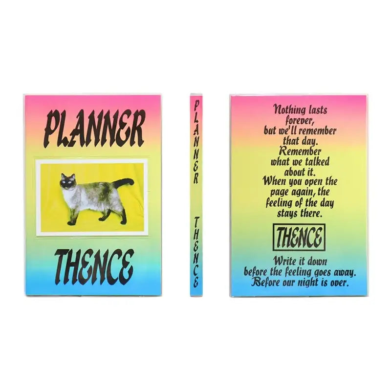 THENCE - Planner HWM Rainbow - THENCE - Planner - Harumio