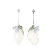 CLUE - Blooming in Jeju Silver Earring - CLUE - Jewelry - Harumio