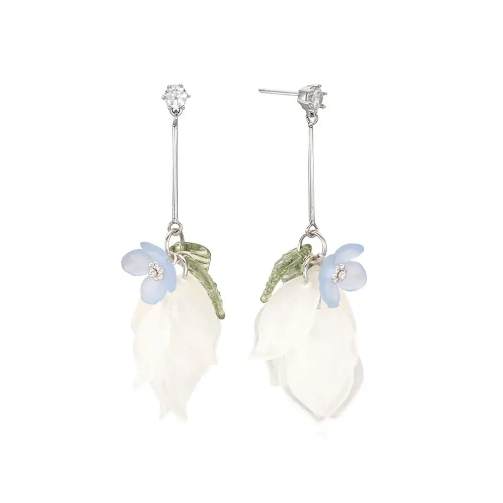 CLUE - Blooming in Jeju Silver Earring - CLUE - Jewelry - Harumio