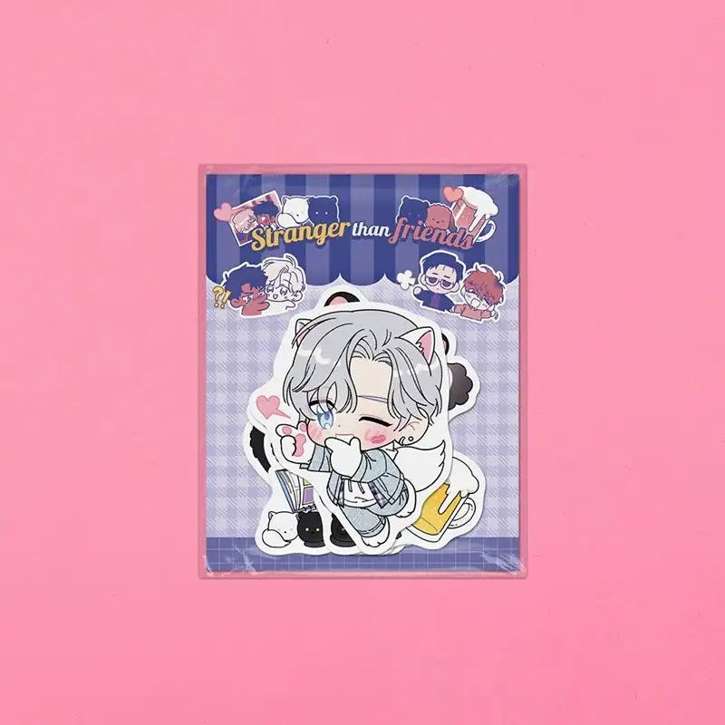 Stranger Than Friends - SD Removable Sticker - Lezhin - Stickers - Harumio