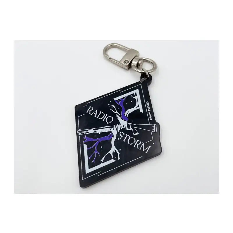 Radio Storm - Acrylic Nacre Logo Keyring - Toon!que - Keyrings - Harumio