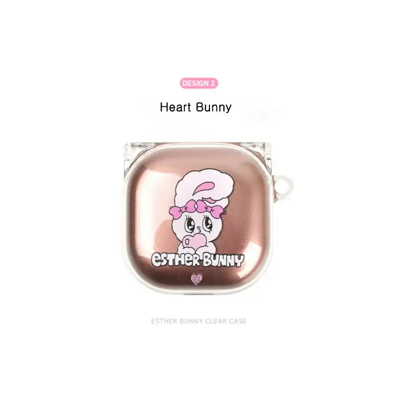 Esther Bunny - Clear Buds Case - Esther Bunny - Buds Case - Harumio