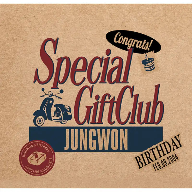 ENHYPEN - Special Gift Club - Jungwon Mini Photo Card Binder