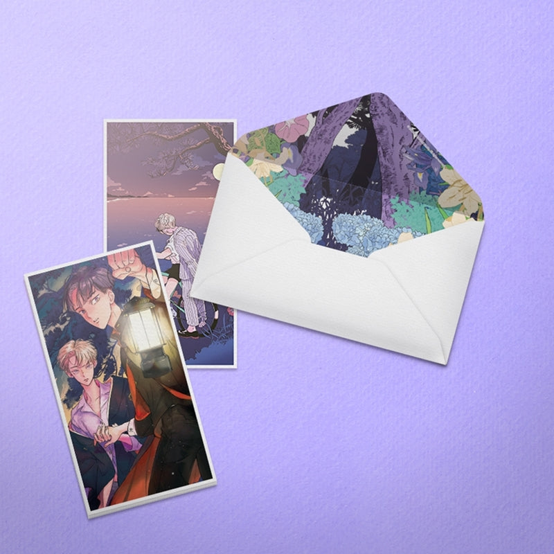 Count Tachibana - Accordion Postcard - Lezhin - Stickers - Harumio