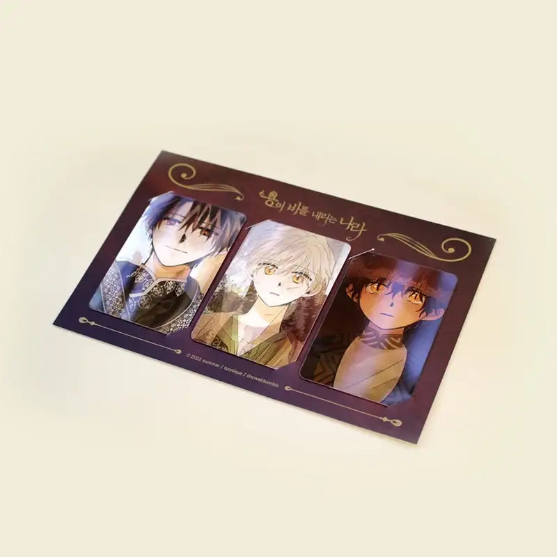 The Land Where The Dragon’s Rain Falls - Lenticular Photo Card Set - Toon!que - Collectible - Harumio