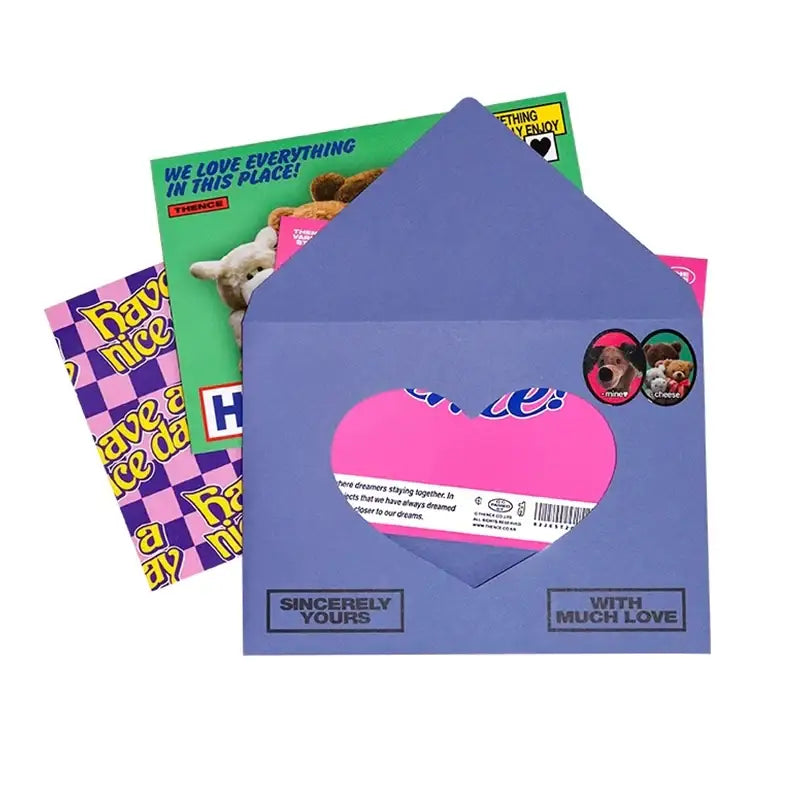 THENCE - Heart Frame Card Set - THENCE - Accessories - Harumio