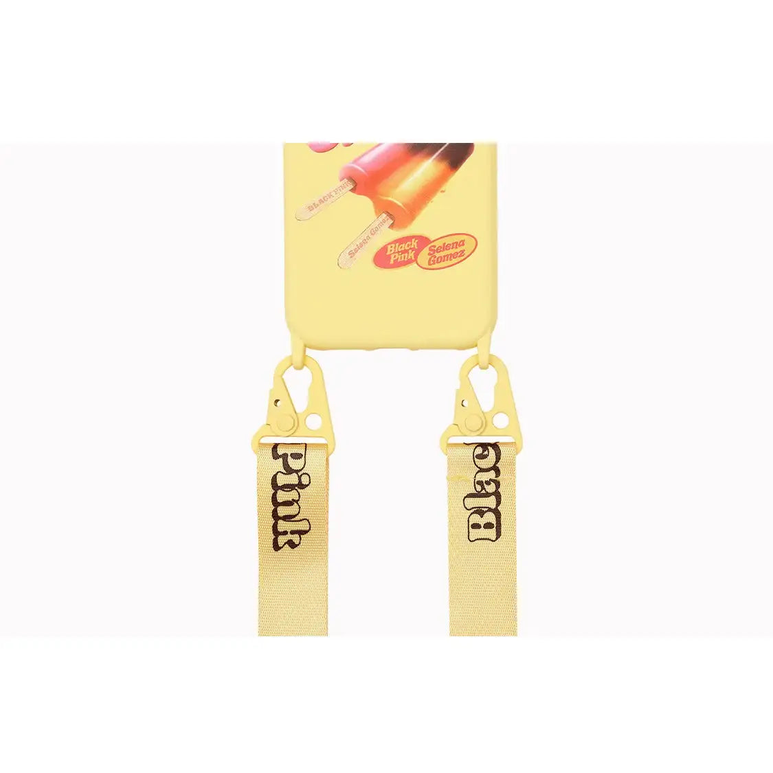 BlackPink - Lanyard with Yellow Phone Case : Ice Cream Bar - BlackPink - Accessories - Harumio