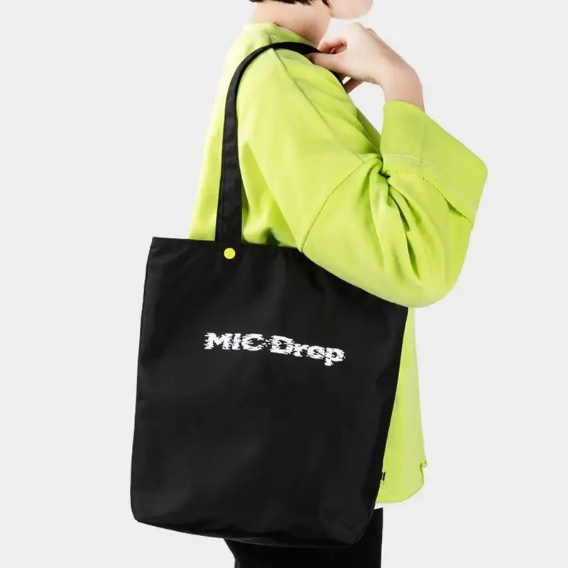 BTS - MIC Drop - Daily Eco Bag S - BTS - Accessories, Bag - Harumio