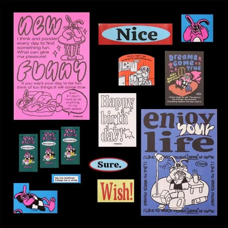 THENCE - Paper Set Ver.1 - THENCE - Stationery - Harumio