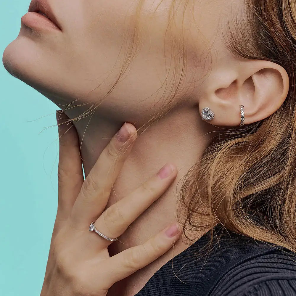 OST - Basic Simple Cubic Ear Cuff - OST - Jewelry - Harumio