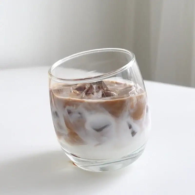 Like A Cafe - Unique Tilt Glass - Like A Cafe - Home & Living - Harumio