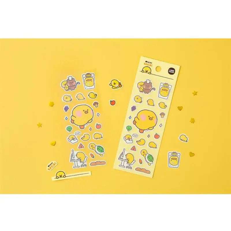 Line Friends - Minini Decor Sticker - Line Friends - Sticker - Harumio